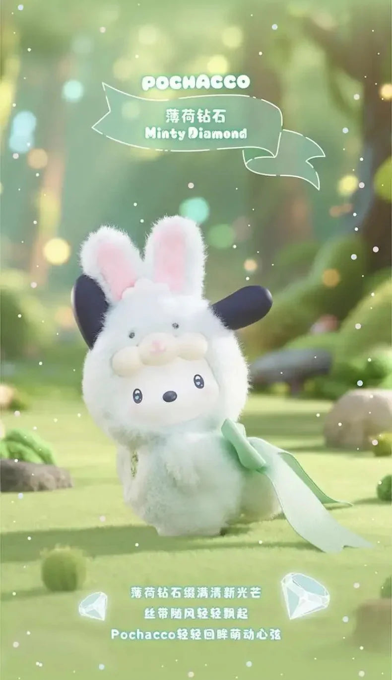 SANRl0 Characters Diamond Bunny Baby Series Plush Blind Box - Image 5